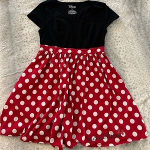 TORRID DISNEY MINNIE MOUSE POLKA DOT SKATER DRESS